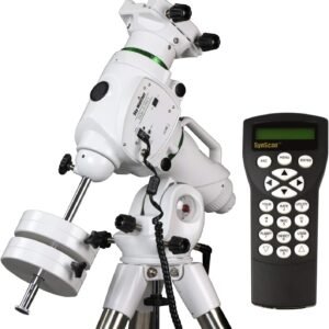 Sky-Watcher EQ6-R GoTo German Equatorial Mount – Belt-Driven Motorized Telescope Mount with SynScan Hand Controller (42,900+ Object Database)