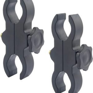Quick-Release Adjustable Scope Mount for 25mm–30mm Flashlights & Lasers