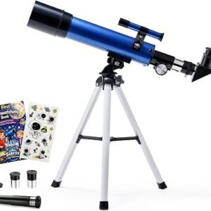 70mm Astronomy Telescope for Kids & Beginners – Up to 100x Magnification