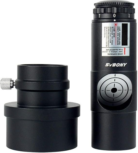 SVBONY Laser Collimator for Newtonian Telescopes – 1.25" and 2" Alignment Tool