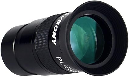 SVBONY 1.25" Plössl Telescope Eyepiece – 40mm Focal Length, 40° FOV