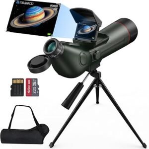Professional Smart Digital Refractor Telescope – Automatic Auto-Focus, High-Resolution Stargazing & Astrophotography