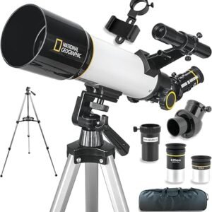 National Geographic 70mm Refractor Telescope with Easy-Pan Mount